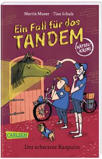 Ein Fall für das Tandem: Der schwarze Rasputin, Rätselkrimi ab 9 Jahren (Detektivgeschichte mit Wimmel-, Such- und Denkrätseln zum Knobeln und Lösen des Falls)