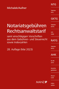 Notariatsgebühren - Rechtsanwaltstarif