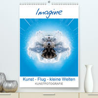 IMAGINE. Kunst - Flug - kleine Welten. (Premium, hochwertiger DIN A2 Wandkalender 2021, Kunstdruck in Hochglanz)