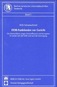 DDR-Funktionäre vor Gericht