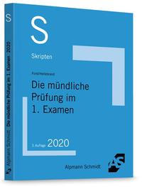 Skript Die mündliche Prüfung im 1. Examen