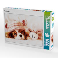 CALVENDO Puzzle Kuschelzeit 1000 Teile Lege-Größe 64 x 48 cm Foto-Puzzle Bild von Janina Bürger