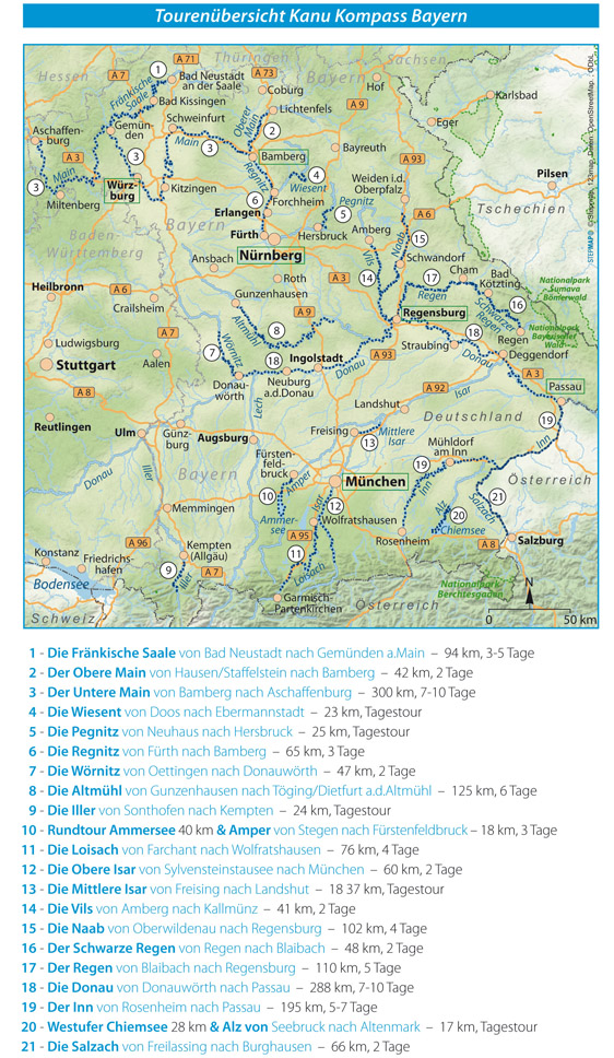 SUP-Guide Bayerisches Alpenvorland