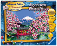 Ravensburger Malen nach Zahlen 28841 - Japanische Kirschblüte – ab 14 Jahren