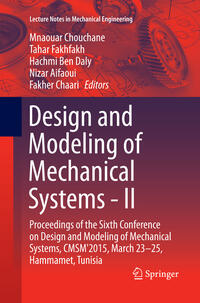 Design and Modeling of Mechanical Systems - II