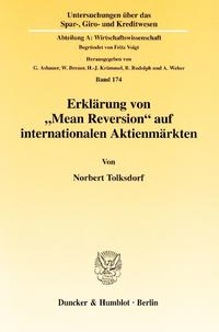 Erklärung von "Mean Reversion" auf internationalen Aktienmärkten.