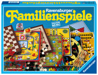 Ravensburger 1315 - Ravensburger Familienspiele - Spielesammlung für die ganze Familie, Spiel für Kinder und Erwachsene ab 4 Jahren, für 2-10 Spieler