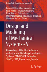 Design and Modeling of Mechanical Systems - V