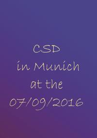 CSD in Munich at the 09.07.2016