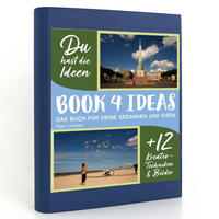 BOOK 4 IDEAS modern | Riga + Jurmala, Notizbuch, Bullet Journal mit Kreativitätstechniken und Bildern, DIN A5