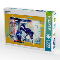 CALVENDO Puzzle Snowboarding 1000 Teile Lege-Größe 48 x 64 cm Foto-Puzzle Bild von Peter Roder