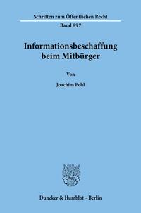 Informationsbeschaffung beim Mitbürger.