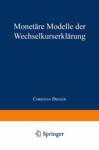 Monetäre Modelle der Wechselkurserklärung