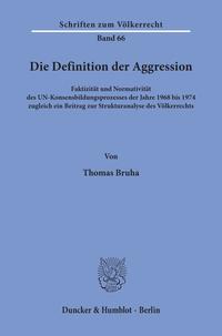 Die Definition der Aggression.