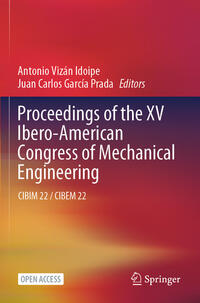 Proceedings of the XV Ibero-American Congress of Mechanical Engineering