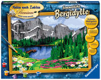 Ravensburger Malen nach Zahlen 28898 - Sommerliche Bergidylle – ab 14 Jahren