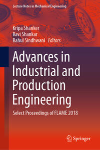 Advances in Industrial and Production Engineering