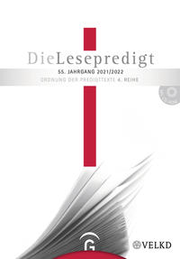 Die Lesepredigt, Perikopenreihe IV / Die Lesepredigt 2021/2022