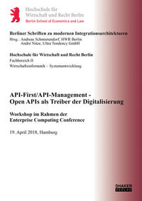 API-First/API-Management - Open APIs als Treiber der Digitalisierung