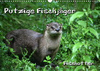 Putzige Fischjäger (Wandkalender 2022 DIN A3 quer)