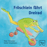 Fröschlein fährt Dreirad