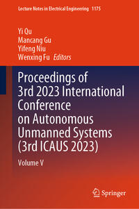 Proceedings of 3rd 2023 International Conference on Autonomous Unmanned Systems (3rd ICAUS 2023)