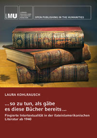 . . . so zu tun, als gäbe es diese Bücher bereits . . .