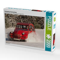 CALVENDO Puzzle Fahrspaß im Pulverschnee 2000 Teile Lege-Größe 90 x 67 cm Foto-Puzzle Bild von Meike Bölts