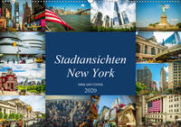 Stadtansichten New York (Wandkalender 2020 DIN A2 quer)